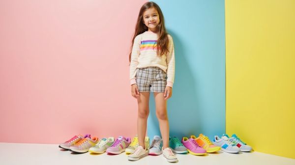 Adoptez le look tendance avec des baskets fille variées