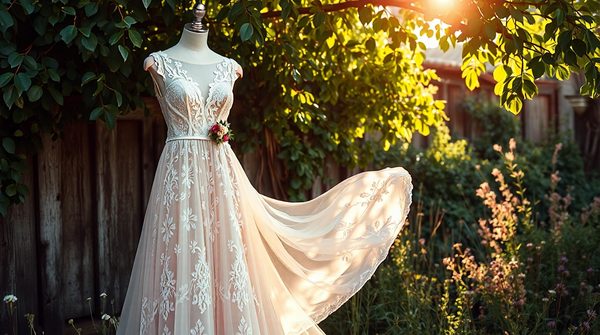 L'élégance de la robe invitée pour mariage champêtre